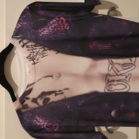 Suicide Squad Joker Costume Shirt - Picture 6 of 8